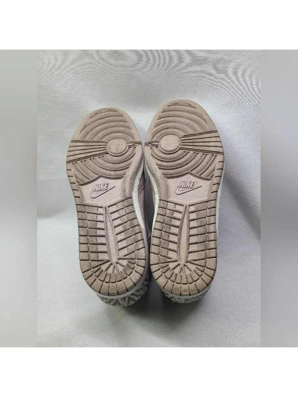 Nike Dunk Sky Hi Hidden Wedge Gray Suede Bolt Women’s Size 9- Rare